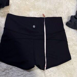 lululemon athletica Black High-Rise Athletic Shorts